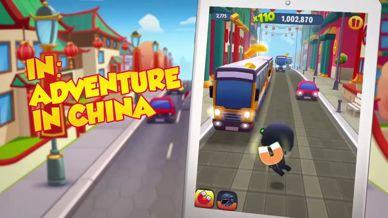 NEW in Talking Tom Gold Run - Tom Celebrates in China (Gameplay)-8fg
