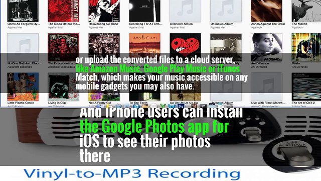 If you don’t have room on your laptop’s hard drive to store the MP3 audio files you finally converted from your compact discs, you can store the collection on an external hard drive