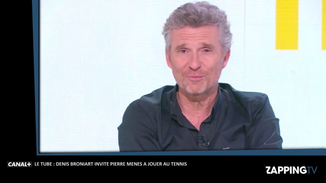 Le Tube : Denis Broniart invite Pierre Ménès a jouer au tennis avec lui (vidéo)