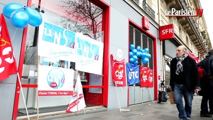 Grève :  La colère des salariés des boutiques SFR