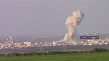 عقب راندن گروه تحریرالشام در استان حما توسط نیروهای دولتی سوریه