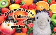 Aprende frutas en 3 idiomas Videos educativos infantiles/ Episodio 10:10