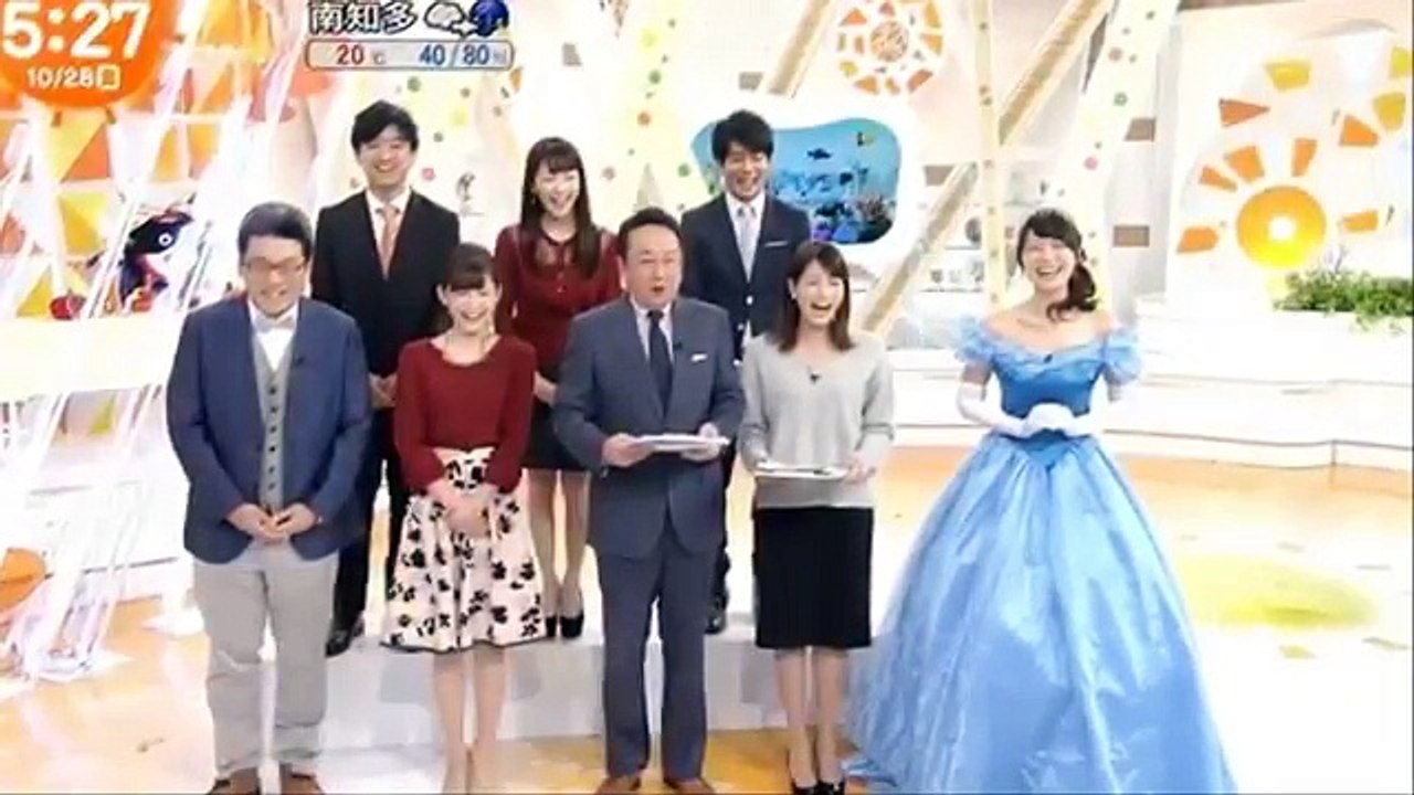 【感動】お天気キャスター阿部華也子ちゃんのハロウィンコスプレ【デビルバージョン】