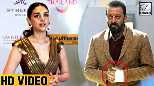 Aditi Rao Hydari TALKS About Sanjay Dutt's Injury | Bhoomi
