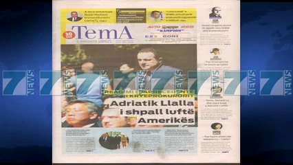 SHTYPI I DITES ME TITUJT E GAZETAVE E PREMTE 3 SHKURT 2017 - News, Lajme - Kanali 7