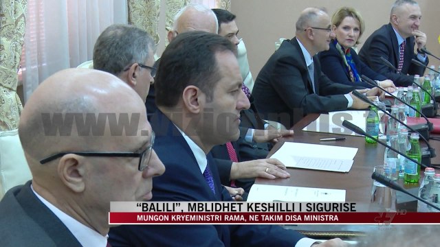 Mblidhet Këshilli i Sigurisë Kombëtare për Balilin - News, Lajme - Vizion Plus