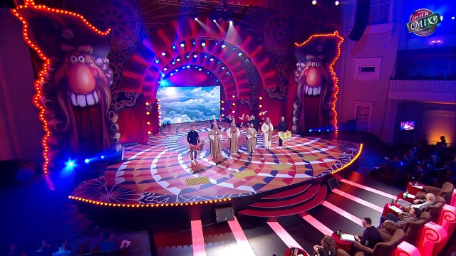 Библейская Сборная и Потап - первая непорочно раскрученная певица - Лига Смеха новый сезон