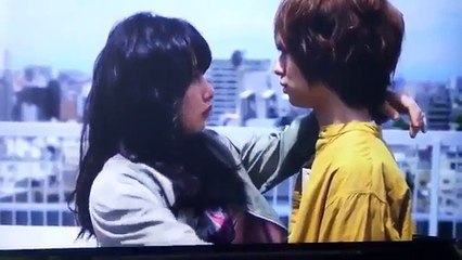 伊野尾慧×桜井日奈子 ハグ＆キス直前シーン