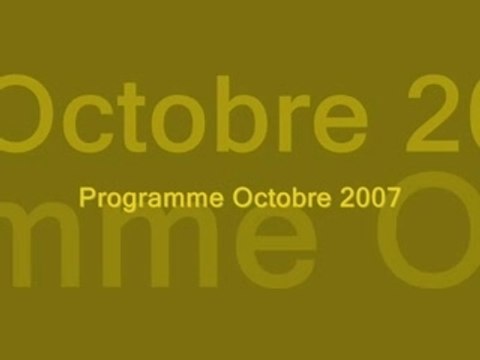 Repas Ufologiques: Programme Octobre 2007