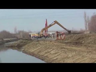 Report TV - Kurbin, hapja e kanaleve kulluese pritet të ul nivelin e përmbytjeve