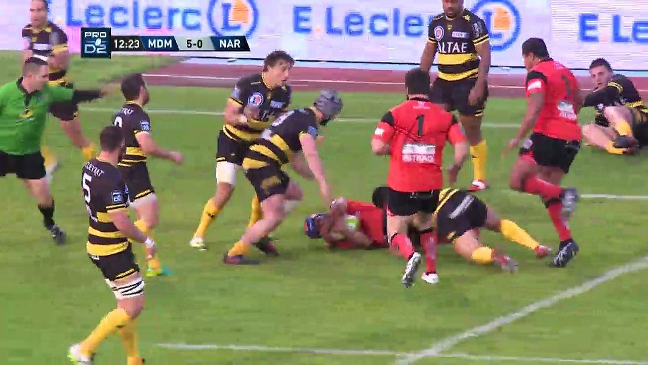 SITE OFFICIEL STADE MONTOIS RUGBY - RESUME STADE MONTOIS vs NARBONNE