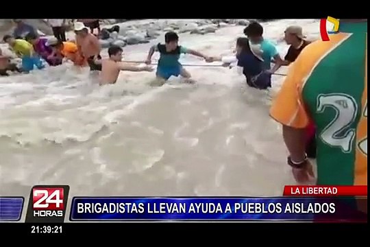 Chimbote: más de 100 viviendas inundadas por desborde de río Loco