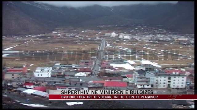Shpërthen gazi në minierën e Bulqizës - News, Lajme - Vizion Plus