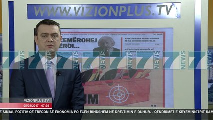 SHTYPI I I DITES ME TITUJT E GAZETAVE E DIEL 5 SHKURT 2017 - News, Lajme - Kanali 7
