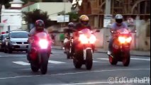 すごいテクニックを持ったバイク野郎たち#03、バイクのスーパーテクニックを披露次々と呑み込まれていく走り屋たち