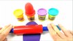 Learn Colors Shapes & Sounds with Play Doh Surprise Egg
