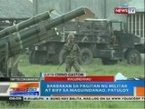 NTG: Bakbakan sa pagitan ng militar at BIFF sa Maguindanao, patuloy