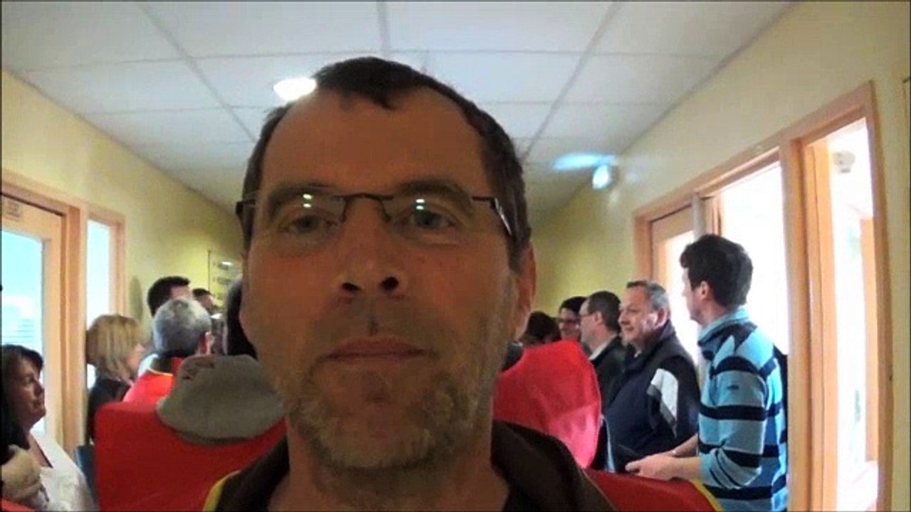 Le personnel du Centre Hospitalier Specialisé de l'Yonne s'est mobilisé contre le Groupement Hospitalier du Territoire