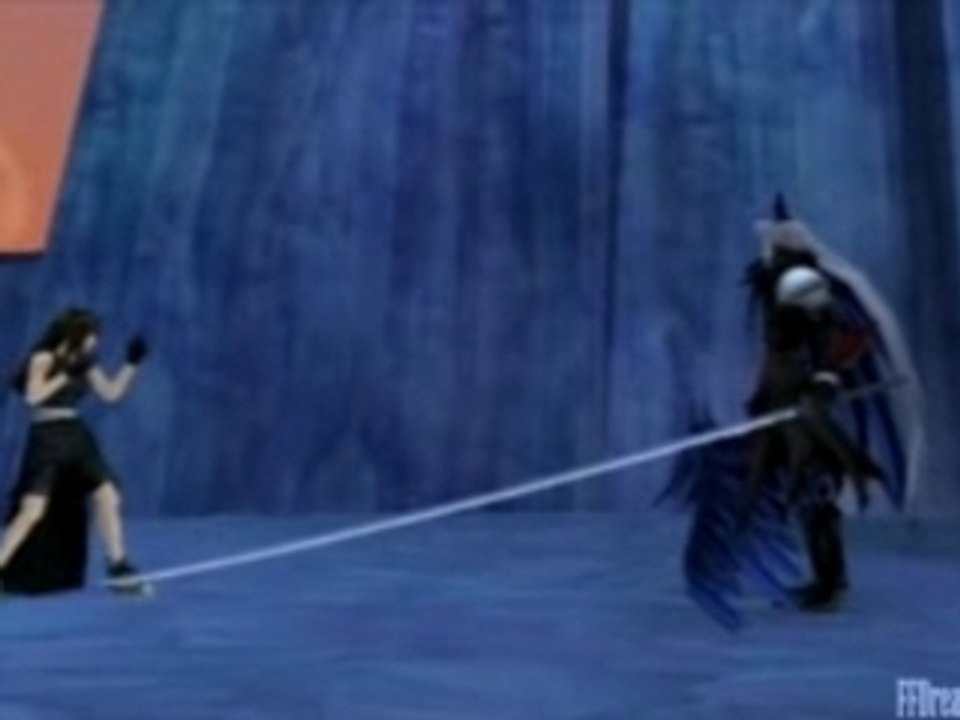Kingdom Hearts II - Cloud vs Sephiroth