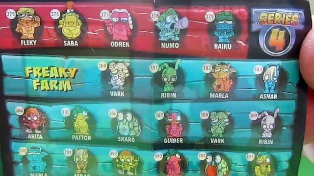 Zomlings Surprise Blind Bags Toys Opening #2 Series 4 -