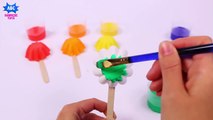 Best Learning Colors Video for Childg Lollipop Finger Family Songs for