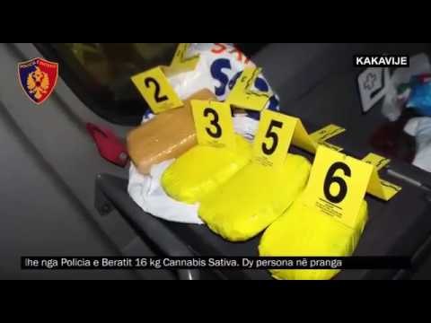 Dy operacione antidrogë në 12 orët e fundit, kapen 2 kg heroinë në Kakavijë, 16 kg kanabis në Berat