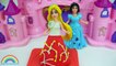 Play Doh Sparkle Disney Princess Dresses Ariel Elsa  _ Blin