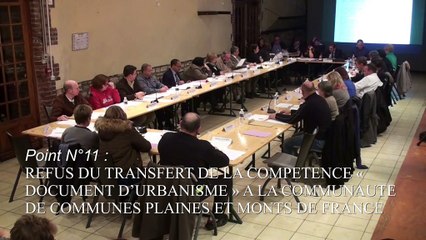 Conseil municipal du 24 février- point N° 11