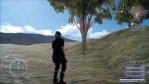 FF15 Demo Breaking Down the Barriers and Falling Through World
