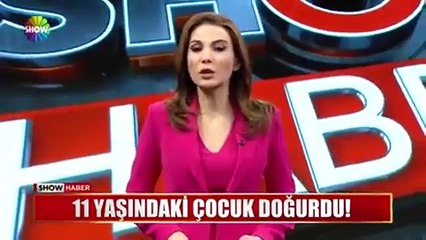 11 yaşındaki çocuk doğurdu