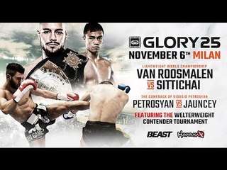 GLORY 25 Milan - Trailer