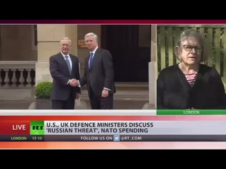 'Special relationship': US, UK defence ministers discuss 'Russian threat', NATO spending