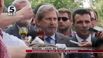 Hahn propozon qeveri me bazë të gjerë në Maqedoni? - News, Lajme - Vizion Plus
