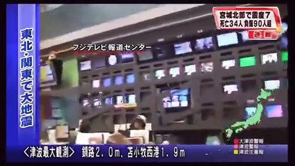 東日本大震災 発生の瞬間 映像集 part 1/2