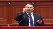 Report TV - Asllan Dogjani tenton  të godasë ministrin Ilir Beqaj