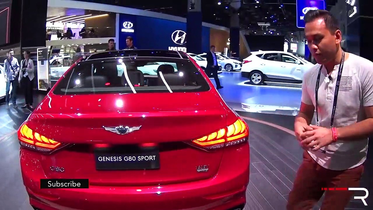 2018 Genesis G80 Sport 3.3T – Redline - First Look – 2016 LAAS-1oytd