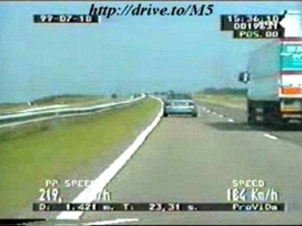 Course Poursuite Police - Bmw m5