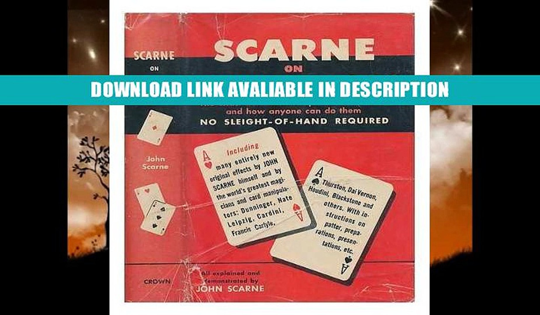 scarne on card tricks pdf