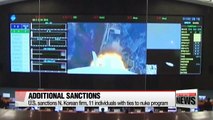 U.S. sanctions N. Korean firm, 11 individuals with ties to nuke program