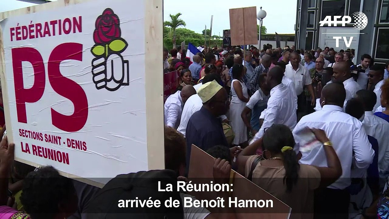 Benoit Hamon est arrivé à la Réunion