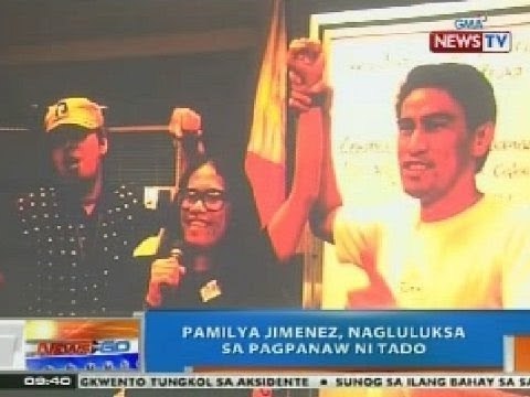 NTG: Pamilya Jimenez, nagluluksa sa pagpanaw ni Arvin 'Tado' Jimenez