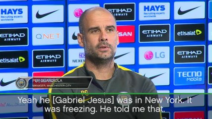 Скачать видео: Gabriel Jesus nearing City return - Guardiola