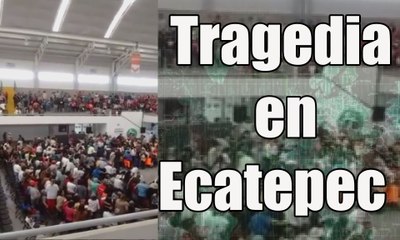 Tải video: #Ecatepec de Morelos: Tragedia en un reparto de despensas, las autoridades lo niegan