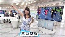 女子アナの脇　恥ずかしい脇汗画像　Japanese television　【放送事故】