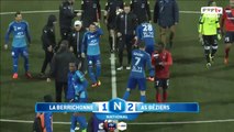 Victoire de Béziers (1-2) sur la pelouse de Châteauroux.