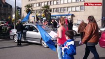 Vannes. Opération escargot de fans d'auto-cross