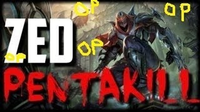 Zed pentakill montage 2017 | best of zed | League of legends | lol | Guide | items | builts | carry