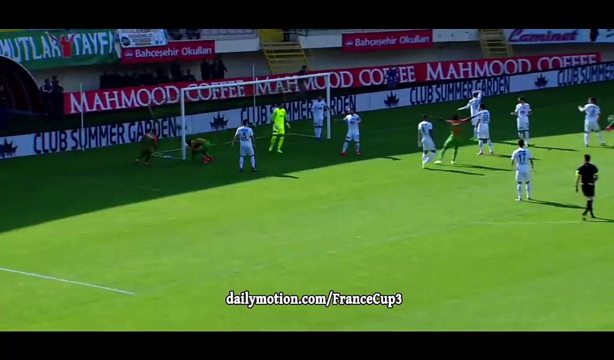 Vagner Love Goal HD - Alanyaspor 1-0 Kasimpasa - 01.04.2017