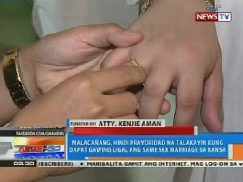 NTG: Panayam kay Atty. Kenjie aman kaugnay sa same sex marriage