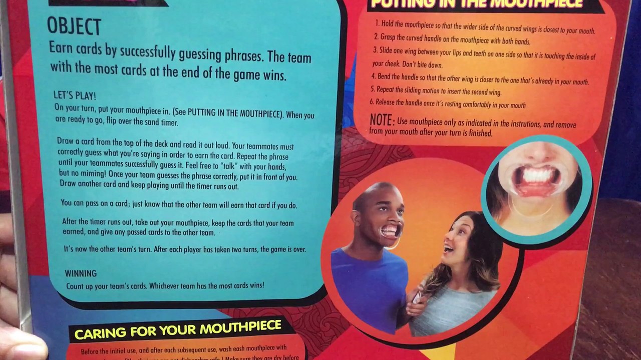 SPEAKOUT GAME